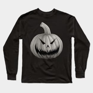 Creepy Jack-o'-lantern Long Sleeve T-Shirt